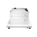 HP LaserJet 1x550-sheet and 2000-sheet HCI Feeder and Stand