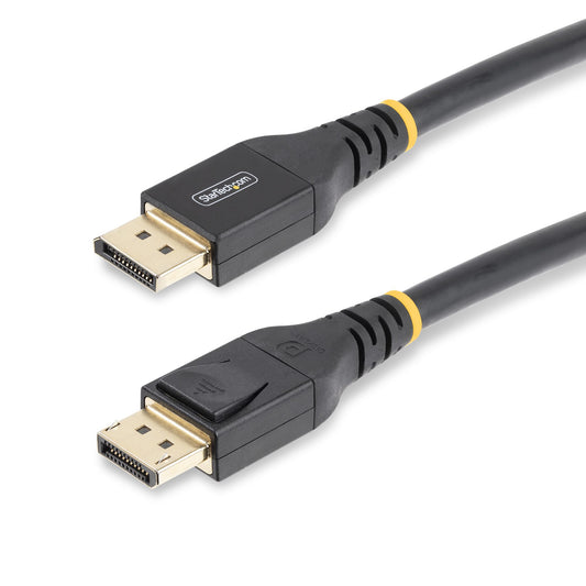 Star Tech 15.2m (50ft) Active DisplayPort 1.4 Cable, DP8K DisplayPort Cable w/HBR3, HDR10, MST, DSC 1.2, HDCP 2.2, 8K 60Hz, 4K 120Hz - DP 1.4 Cable M/M