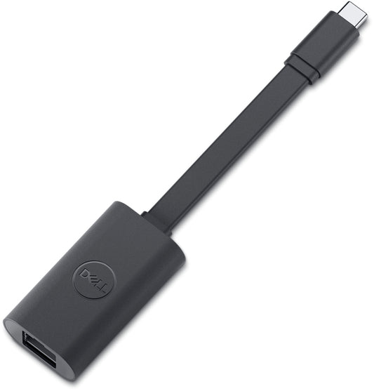 DELL 492-BDMW cable gender changer USB-C RJ45 Black