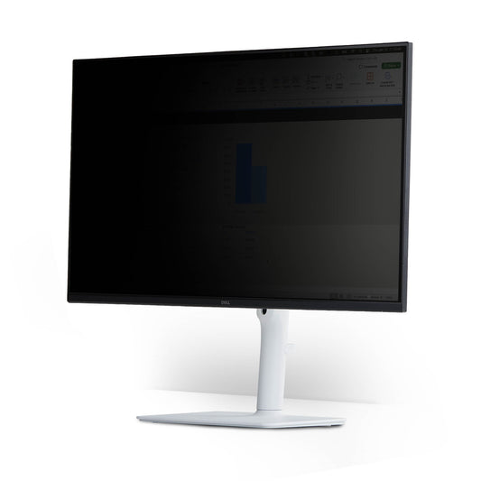 Star Tech Magnetic Monitor Privacy Screen for 24" 16:9 Widescreen Display, Removable Filter, Anti-Glare/Glossy, Blue Light Reducing Screen Protector, TAA