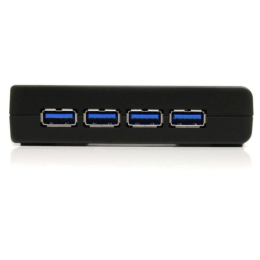 Star Tech 4 Port Black SuperSpeed USB 3.0 Hub - 5Gbps