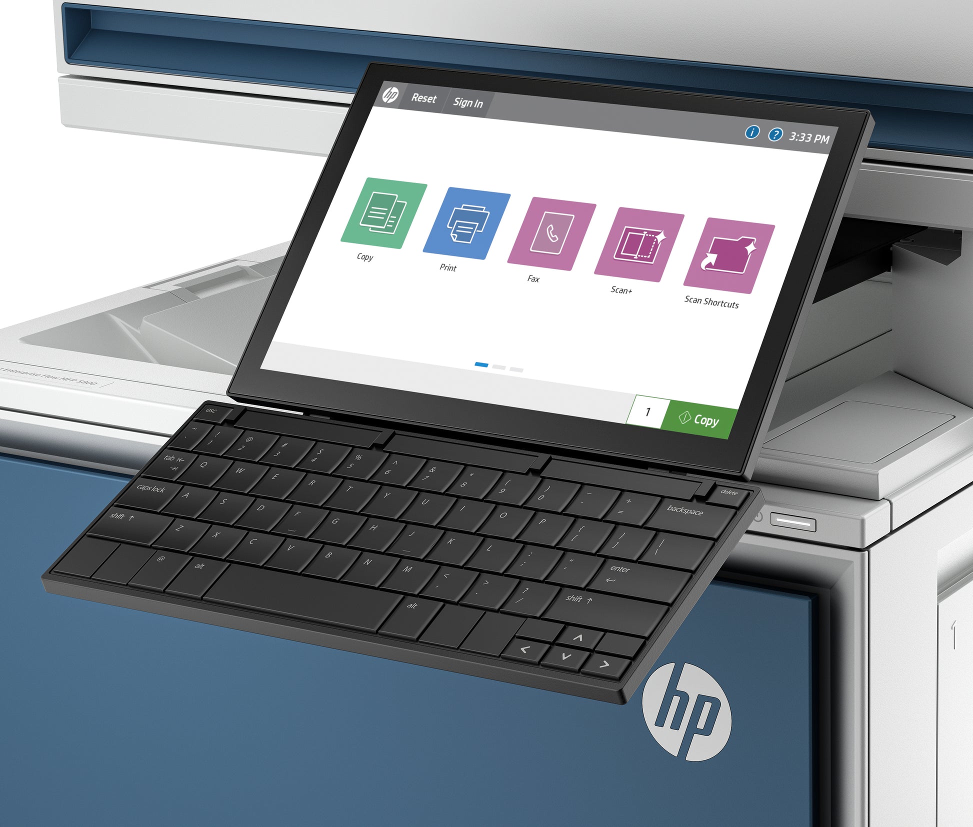 HP LaserJet Workflow Keyboard