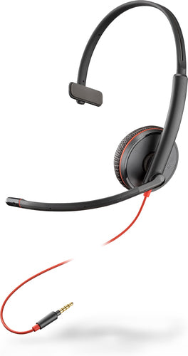 HP Poly Blackwire 3215 3.5mm Top