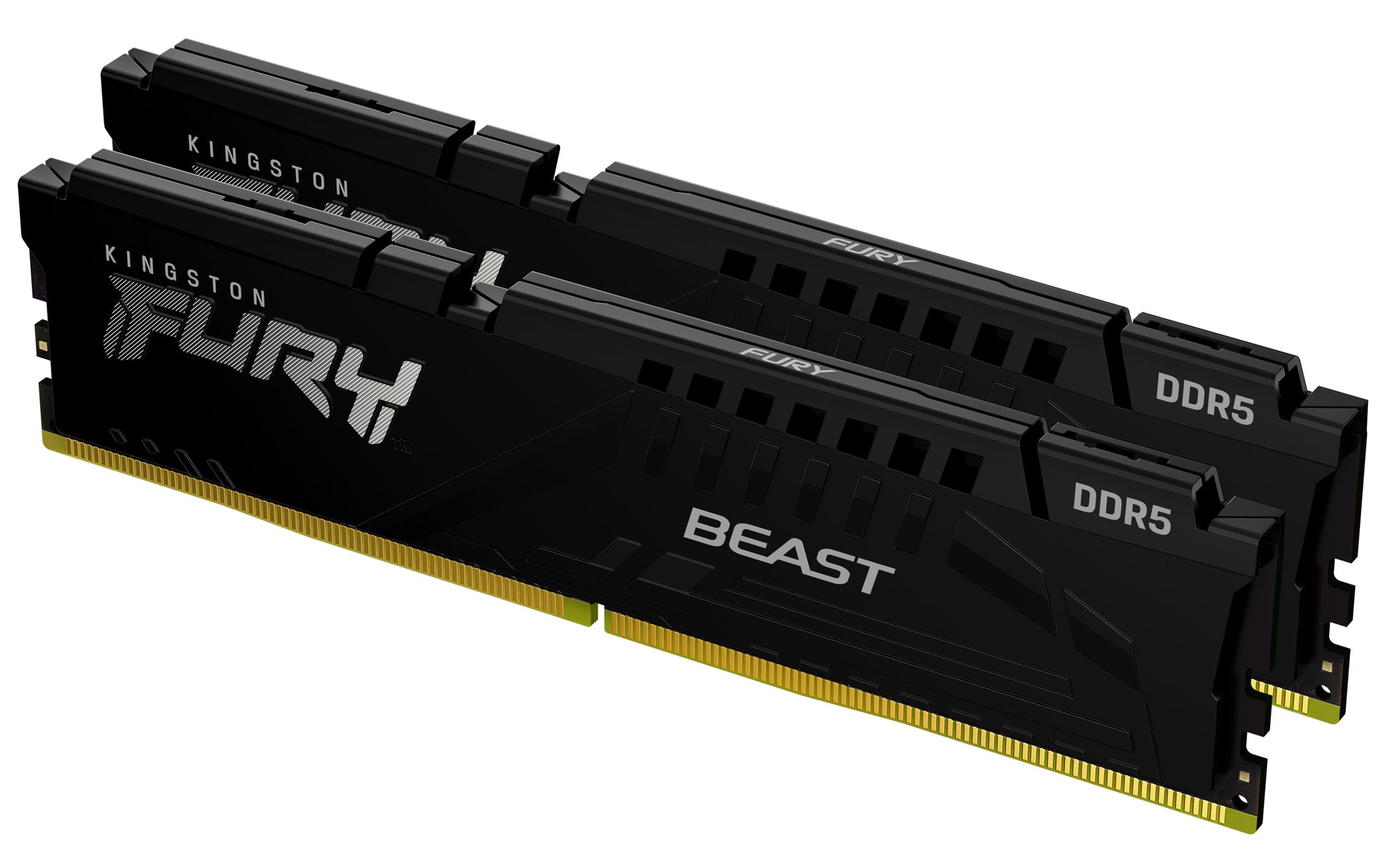 Kingston Technology FURY Beast 64GB 6000MT/s DDR5 CL36 DIMM (Kit of 2) Black