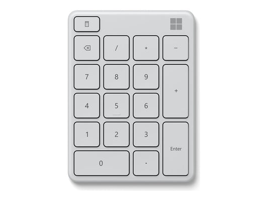 MICROSOFT BLUETOOTH NUMBER PAD - RETAIL BOX (GLACIER)