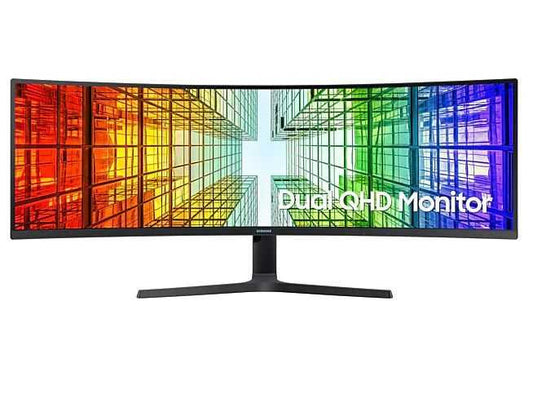 SAMSUNG 49" CURVE (32:9) DQHD VA MONITOR, DP, HDMI(2), USB-C, USB(3), LAN, H/ADJ, VESA, 3Y