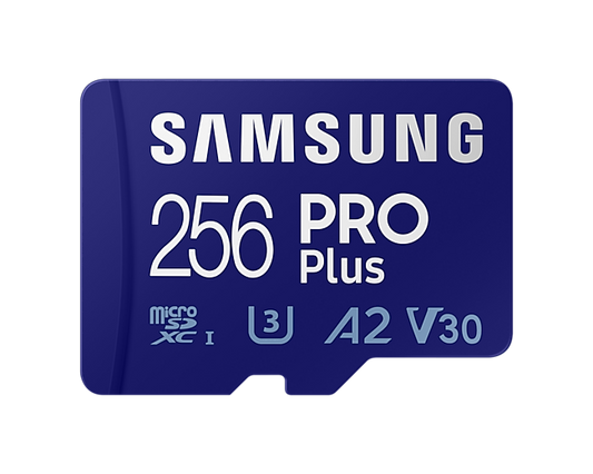 SAMSUNG (PRO PLUS) 512GB MICRO SD w/ ADAPTER, CL10, 180R/130WMB/s, 10YR WTY