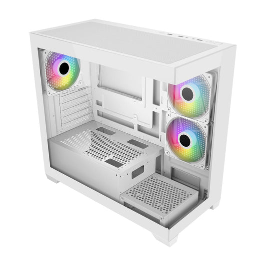FSP S340-WA computer case Midi Tower White