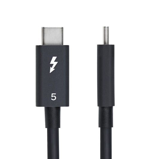 Star Tech 2.6ft (80cm) Thunderbolt 5 Cable, 80Gbps/Up to 120Gbps, 240W PD, 8K 60Hz, Certified Thunderbolt Cable - Compatible w/Thunderbolt 4/USB4/USB-C