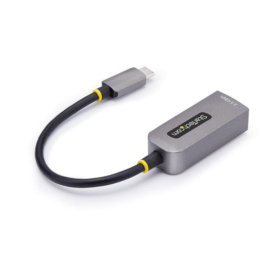 Star Tech 2.5GbE USB-C to Ethernet Adapter, NBASE-T NIC, USB 3.0 Type-C 2.5/1G Multi Speed Network, Thunderbolt Compatible, Windows & Mac