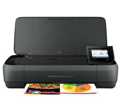 HP OFFICEJET 250 MOBILE AIO PRINTER, A4, 9PPM BLK, 3.6PPM CLR, 1YR