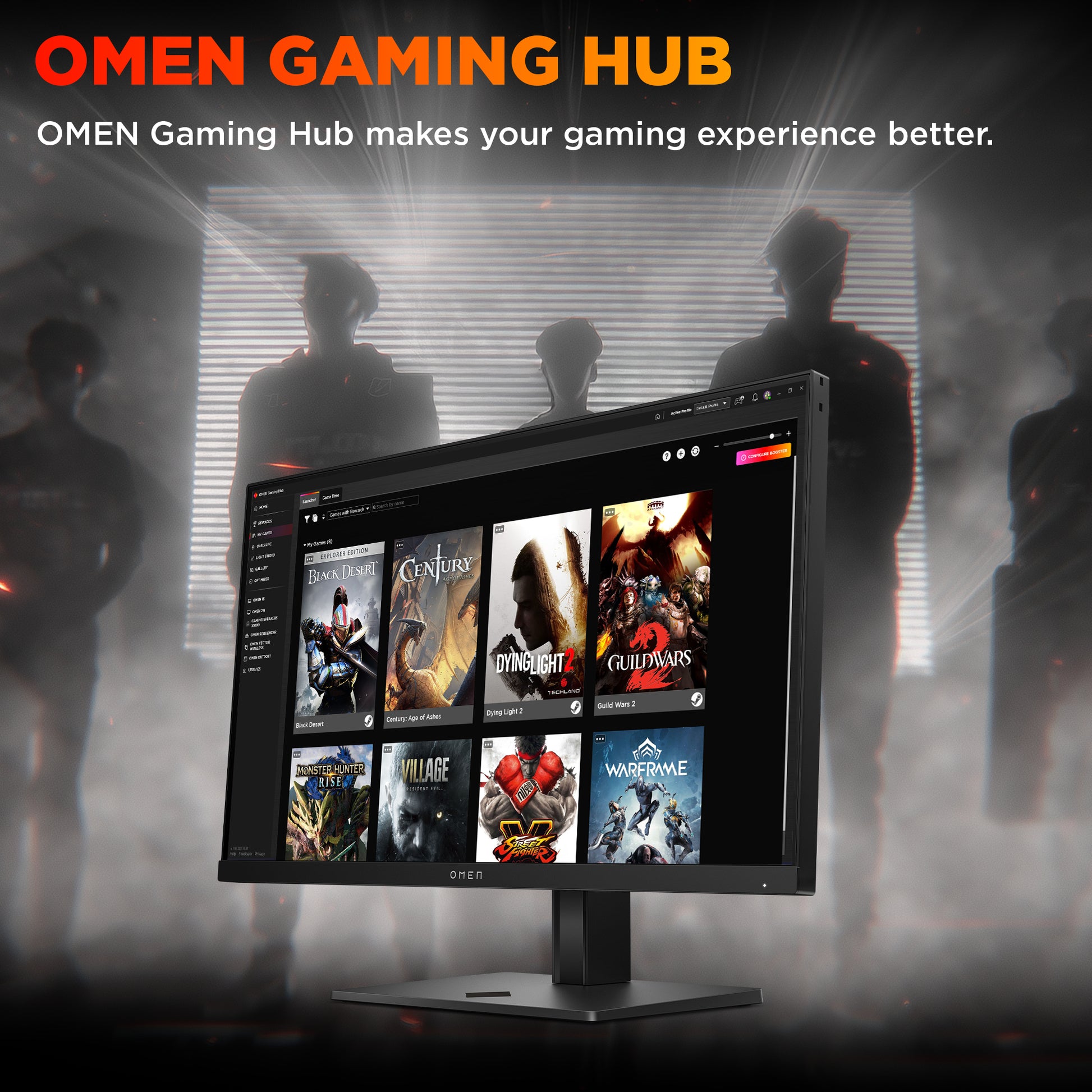 HP OMEN 24.5inch FHD 360Hz Gaming Monitor - 25