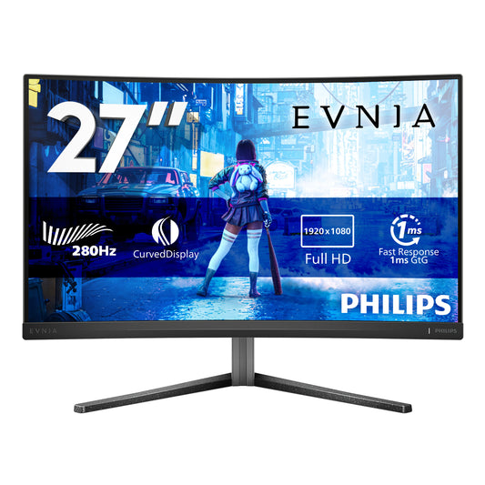 Philips Evnia 5000 27M2C5200W/75 computer monitor 68.6 cm (27") 1920 x 1080 pixels Full HD LCD Grey