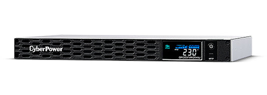 CyberPower PFC Sinewave Short-Depth Series 1000VA / 600W Rackmount UPS - 1U - (CP1000EIPFCRM1U) 6V/7Ah*4, 6x IEC C13, 2 Yrs Adv. Rep & 2yrs on Int. Battery