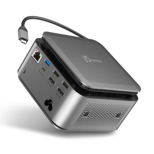 j5create JCDP4140 mobile device dock station Universal Grey