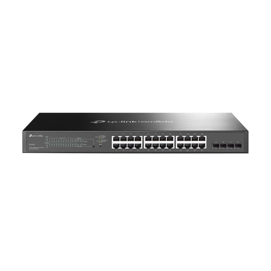 TP-Link  JetStreamâ„¢ 28-Port Gigabit Smart Switch with 24-Port PoE+, 5-Year WTY