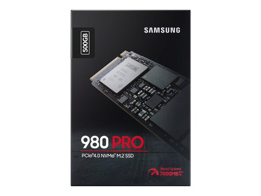 SAMSUNG (980 PRO) 500GB, M.2 INTERNAL NVMe PCIe SSD, 6900R/5000W MB/s, 5YR WTY