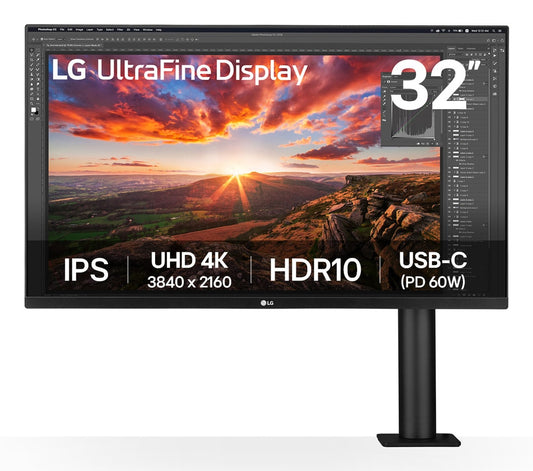 LG 32UN880K-B computer monitor 80 cm (31.5") 3840 x 2160 pixels 4K Ultra HD LCD Black