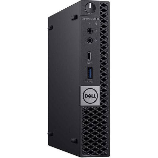 Dell OptiPlex 7060 Micro Intel i5 8500T 2.10GHz 16GB RAM 256GB SSD WiFi Win 11 (Refurbished)