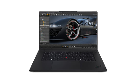 Lenovo ThinkPad P1 Gen 7 Intel Core Ultra 9 185H Mobile workstation 40.6 cm (16") WQXGA 64 GB LPDDR5x-SDRAM 2 TB SSD NVIDIA GeForce RTX 4070 Wi-Fi 7 (802.11be) Windows 11 Pro English Black