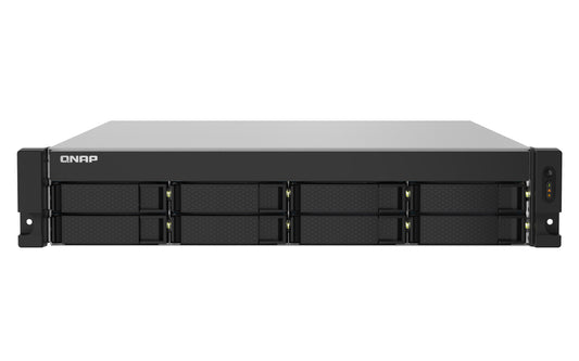 QNAP TS-832PXU-RP-4G 8-Bay 2U rackmount NAS Cortex-A57 quad-core 1.7GHz CPU, 4GB DDR4 UDIMM RAM (max 16GB), SATA 6Gb/s, redundant PSU,3y wty (no RAIL incl)