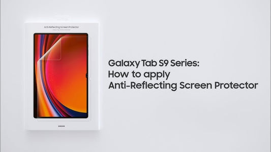 DEMO SAMSUNG GALAXY TAB S9+/S9FE+/ S10+ ANTI REFLECTING SCREEN PROTECTOR