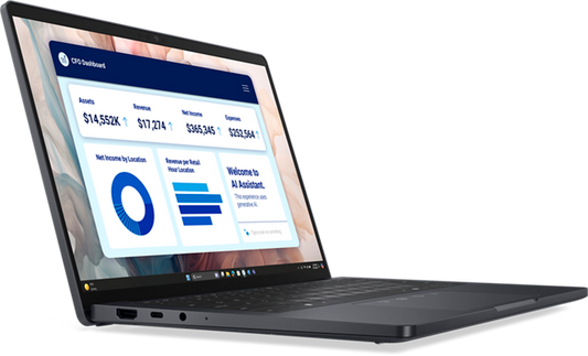 DELL PRO13 PREMIUM NOTEBOOK, 13.3" QHD+ TOUCH, IR, U7-268V, 32GB, 512GB, W11P(CP+), 3Y PRO