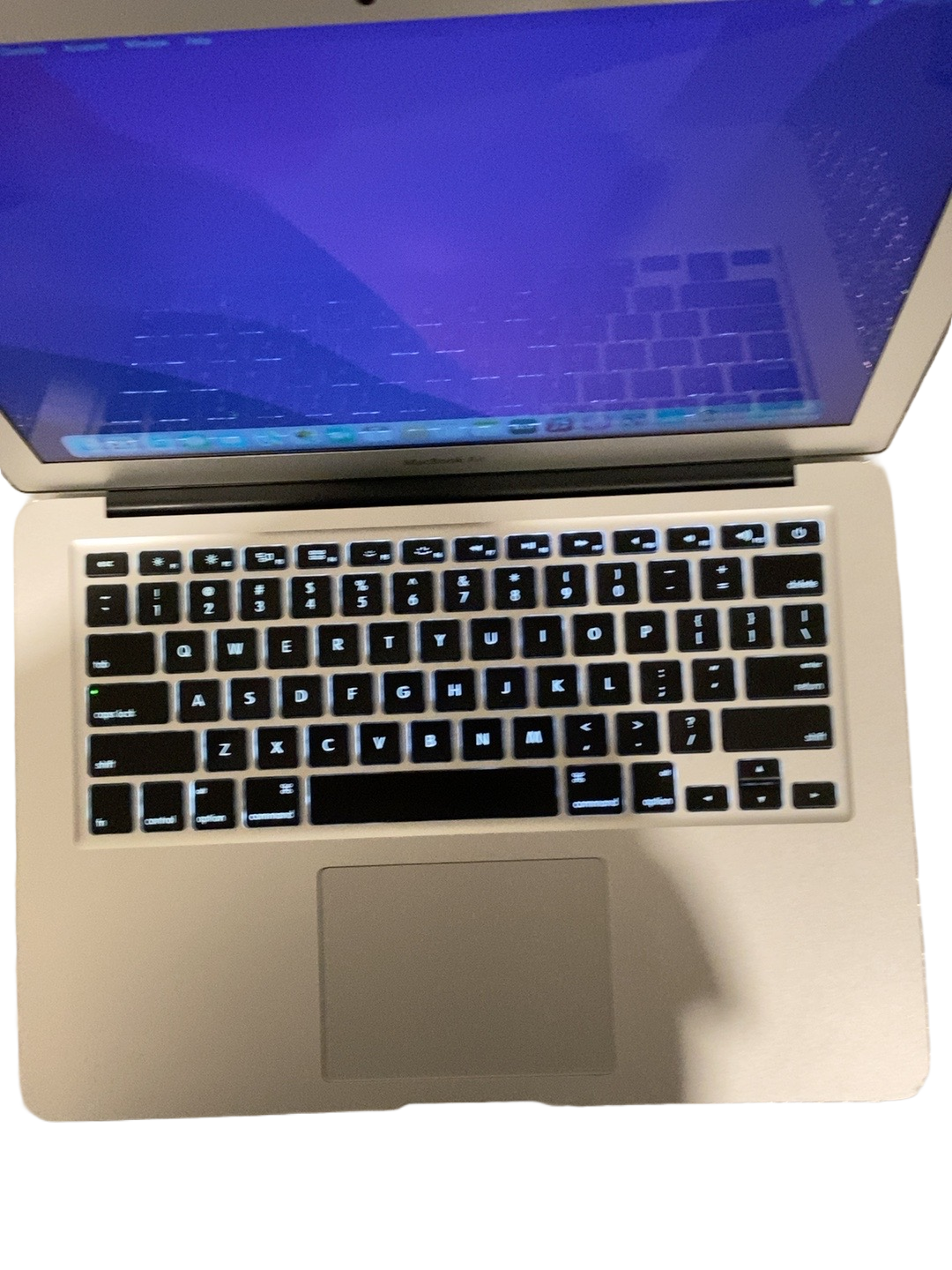 Apple MacBook Air 13-inch Early 2015 bottom view