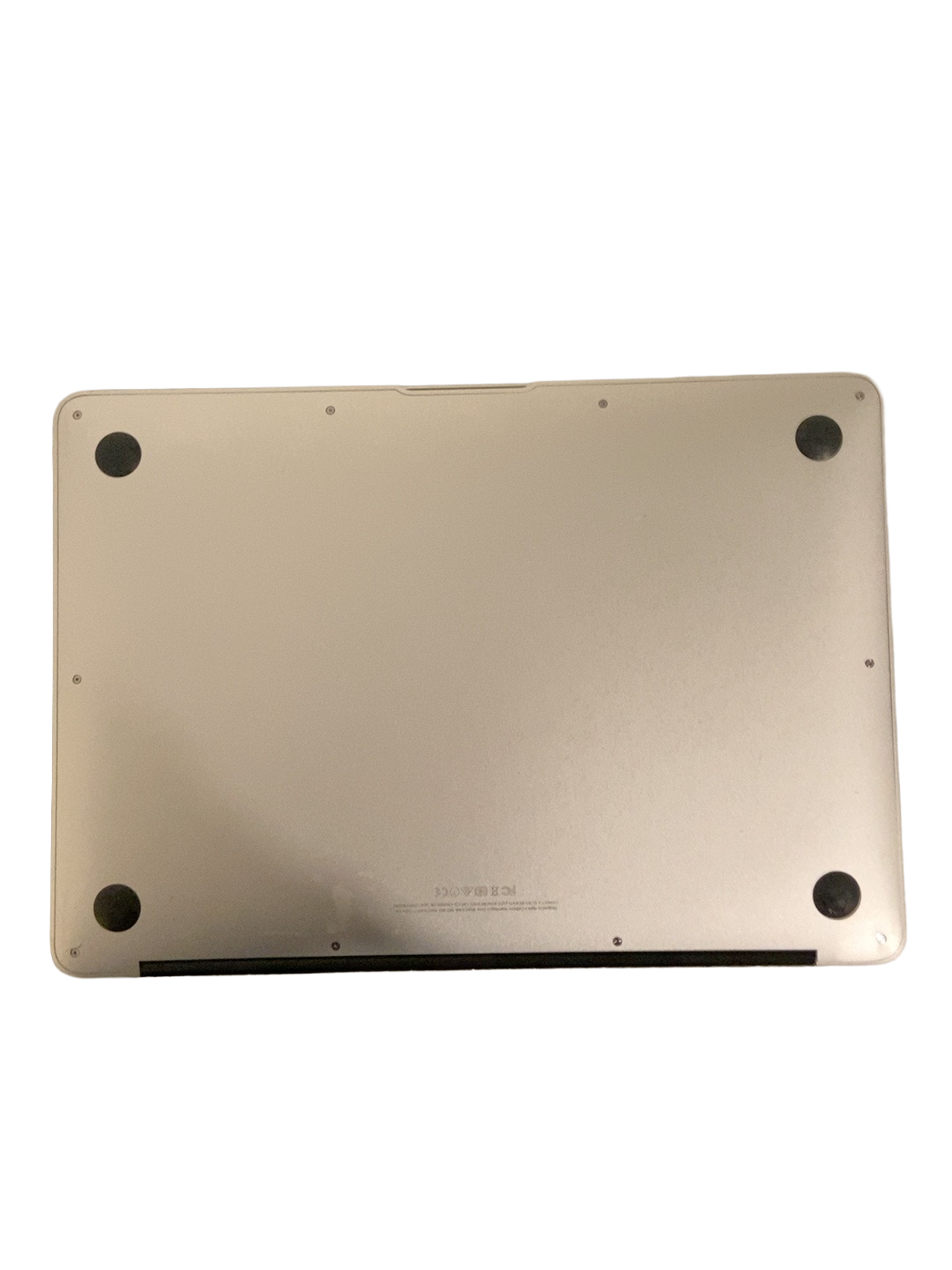 Apple MacBook Air 13-inch Early 2015 keyboard and display view