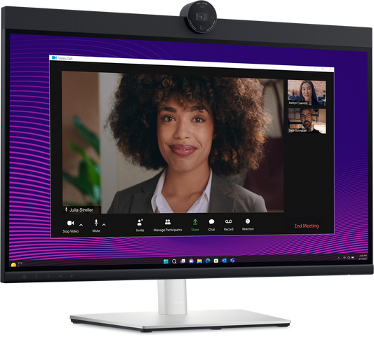 DELL P-SERIES 27" (16:9) QHD, HDMI, DP, USB-C(2), USB(4), H/ADJ, LAN, SPKR, W/CAM, 3YR