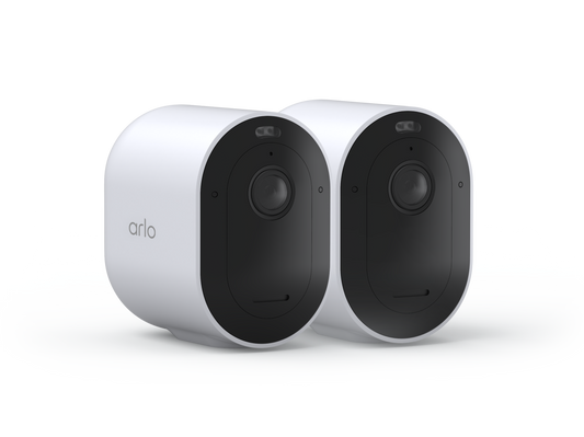 Arlo Pro Security Camera 2K (6th Gen) – 2 Camera Pack (VMC4270P-100AUS)