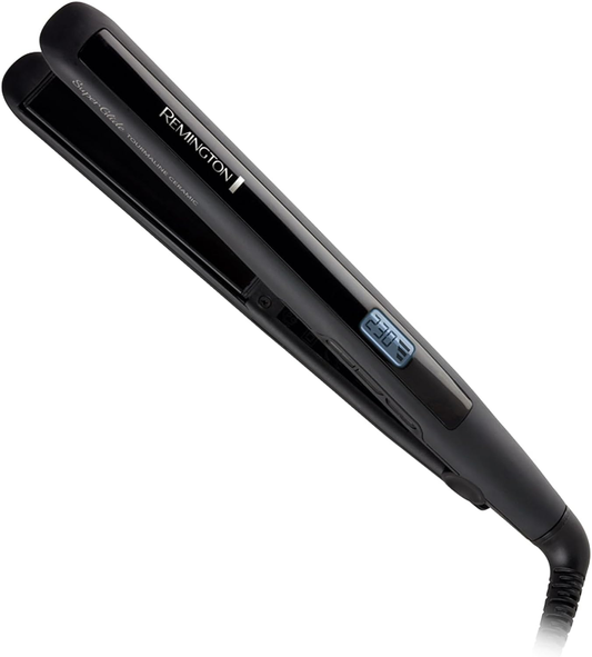 Remington Super Glide Ceramic Hair Straightener S5501AU - Fast Heat, Digital Controls, Anti-Frizz Technology