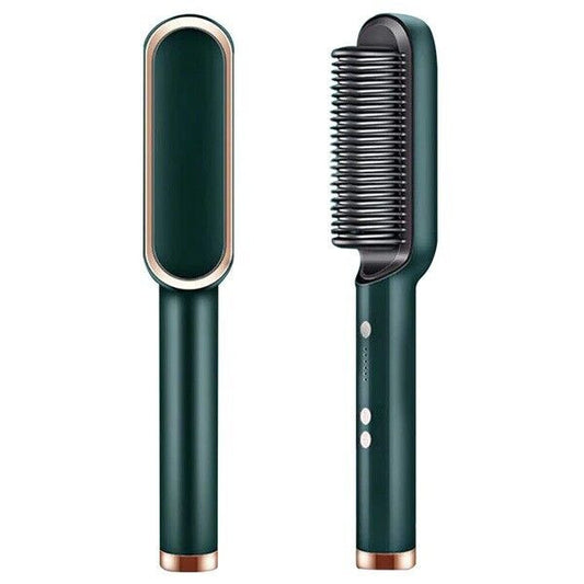 Hair Straightener Brush Negative Ion Electric Curler Lazy Comb Hot Flat Artifact