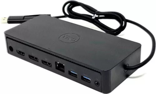Dell D6000 USB3 UHD Triple 4K Port Docking Station HDMI including PSU. [ Good  Refurbished  Off-lease]