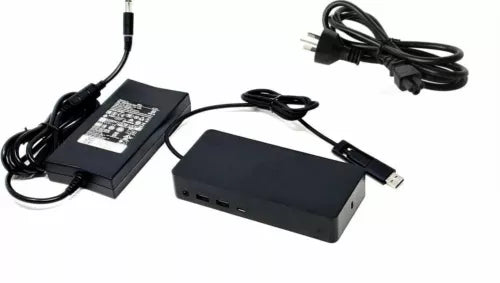 Dell D6000 USB3 UHD Triple 4K Port Docking Station HDMI including PSU. [ Good  Refurbished  Off-lease]