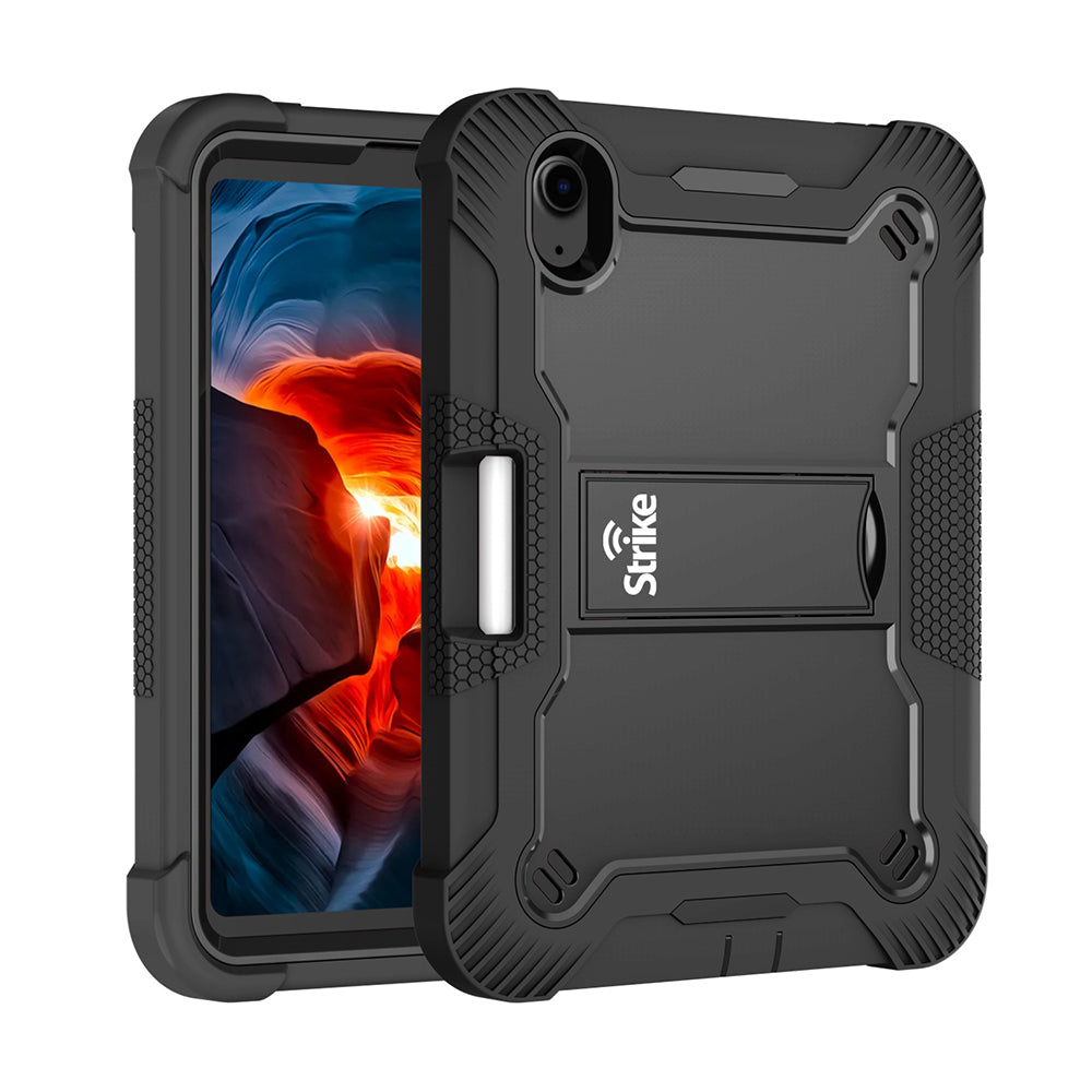 Strike Rugged Case for Apple iPad Mini 7/6 (Black)