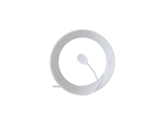 Arlo 7.6m Outdoor Magnetic Charging Cable – White (VMA5600C-100AUS)