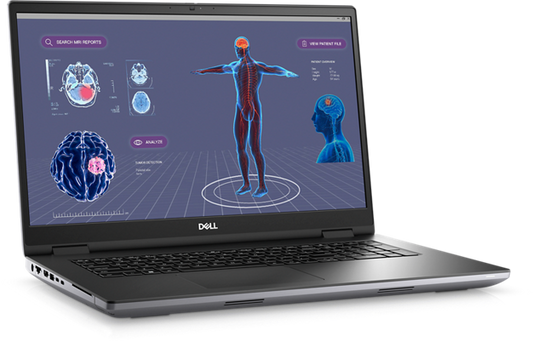 DELL MOBILE PRECISION 7780, i9-13950HX, 17" FHD, 64GB, 1TB, RTX5000(16GB), W11P, 3YP